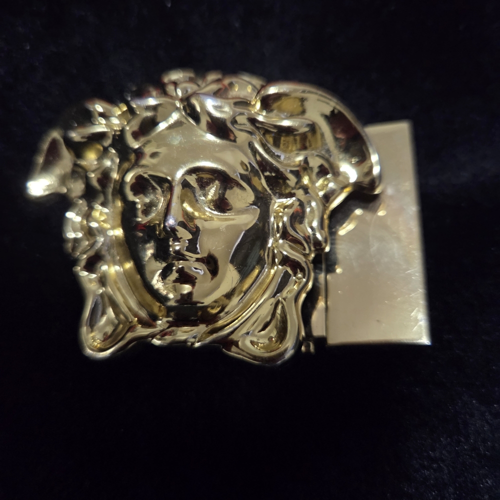 Versace Gold Medusa Cufflinks